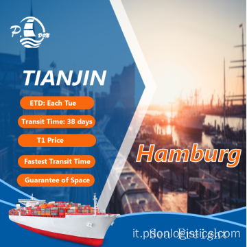 Freight di mare da Tianjin ad Amburgo